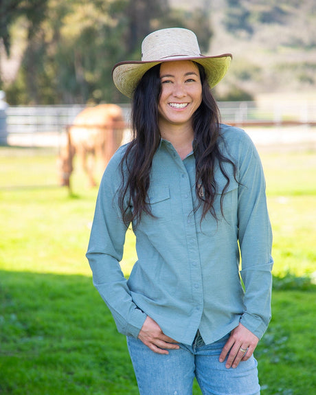 Outback Trading Company Sierra Snap Bamboo Shirt Shirt