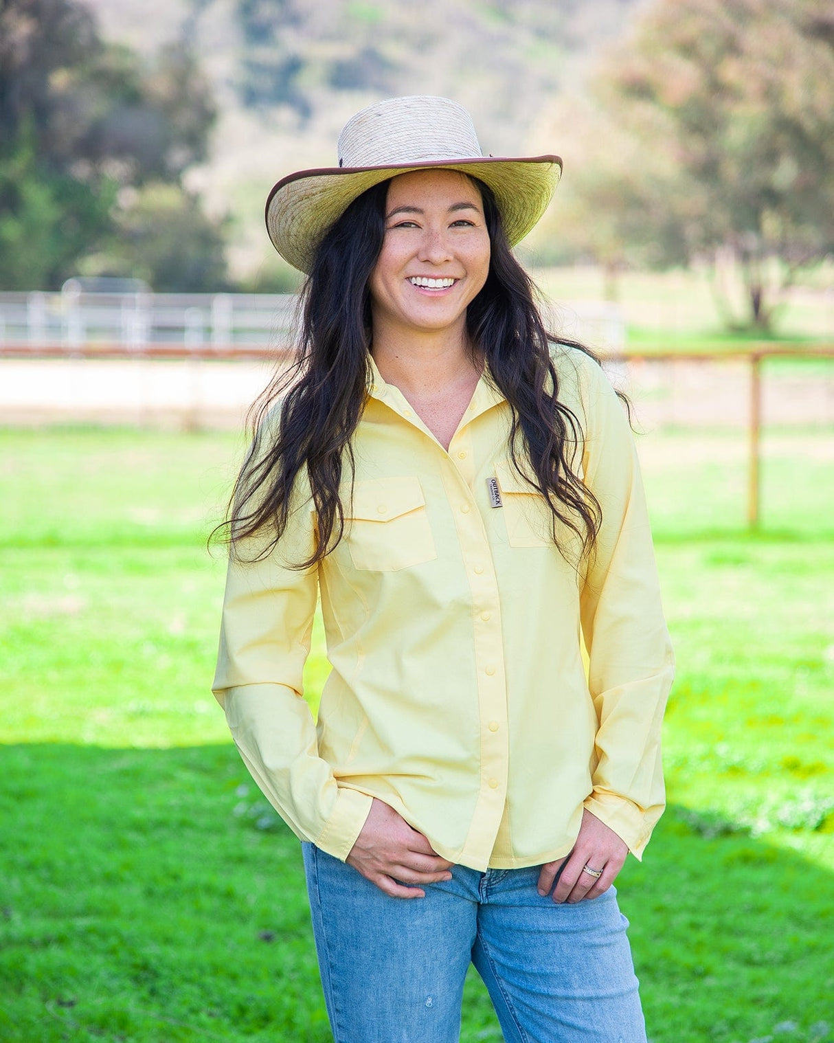 Outback Trading Company Sierra Snap Bamboo Shirt Shirt