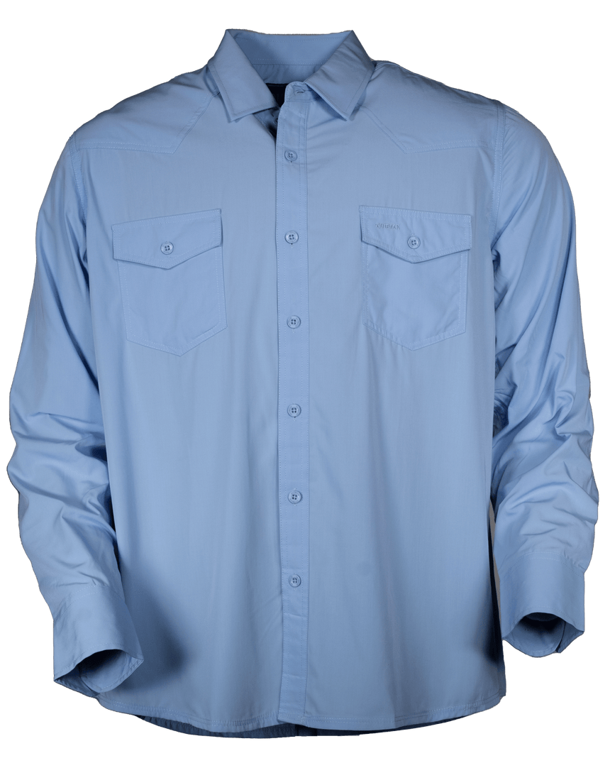 Men’s Mesa Bamboo Shirt (Black, 3XL) by Outback Trading | Shirts & Tops