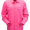 Outback Trading Company Men’s Mesa Bamboo Shirt Pink / SM 35022-PNK-SM 789043410938 Shirts