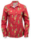 Outback Trading Company Women’s Piper Shirt Red / SM 42155-RED-SM 789043433333 Shirts