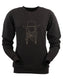 Outback Trading Company Women’s Jordan Crewneck Sweatshirt Black / SM 40271-BLK-SM 789043407785 Shirts & Tops