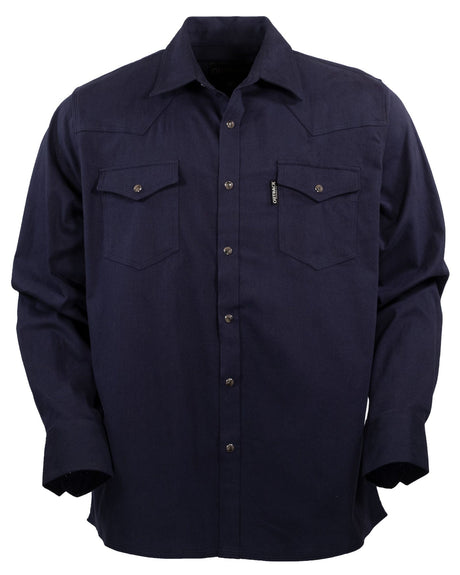 Outback Trading Company Men’s Everett Shirt Denim / MD 42731-DEN-MD 789043408744 Shirts & Tops