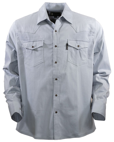 Outback Trading Company Men’s Everett Shirt Sky Blue / MD 42731-SKY-MD 789043408898 Shirts & Tops