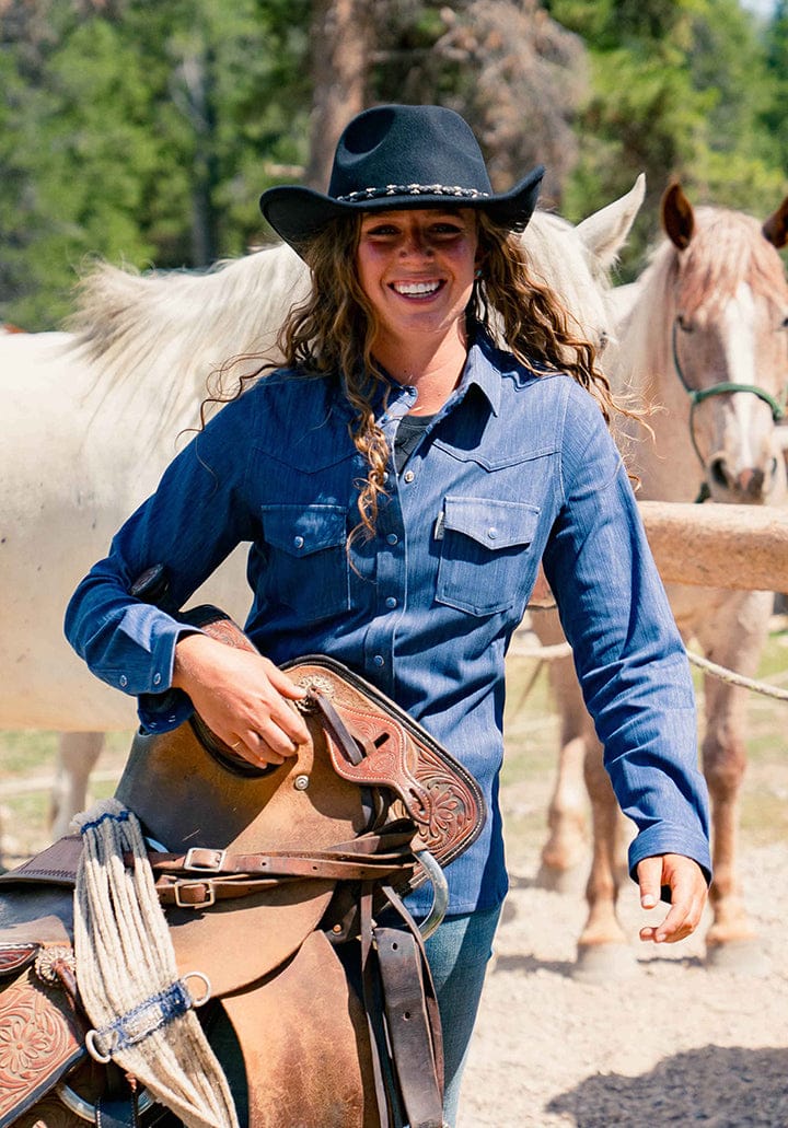 Women's Kat Button Up Shirt – OutbackTrading.com