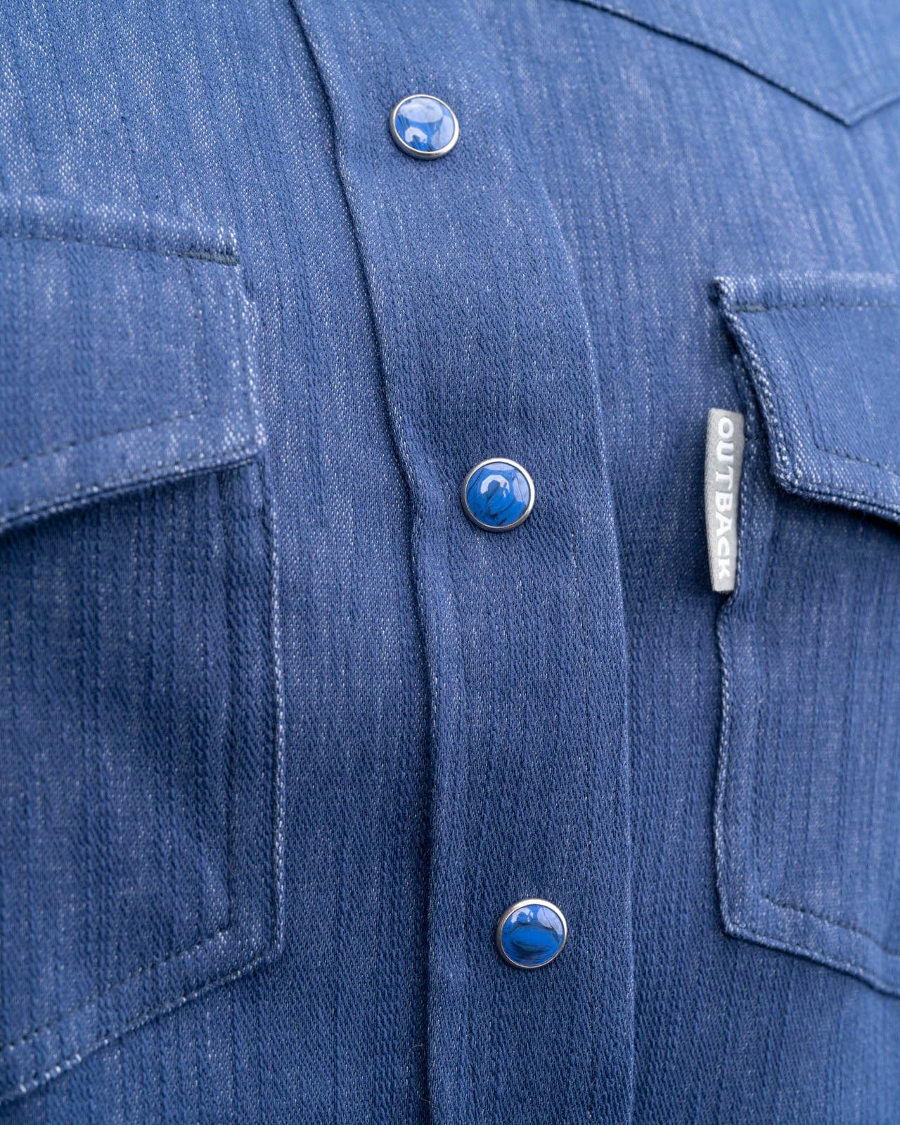 Outback Shirt in Indigo Outback Shirt in Indigo