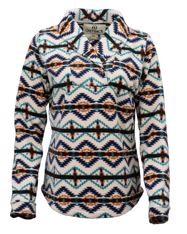 Outback Trading Company Women’s Janet Pullover Turquoise / SM 40195-TUR-SM 789043435559 Shirts