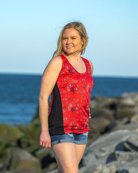 Outback Trading Company Women’s Lucy Knit Tank Top Shirts