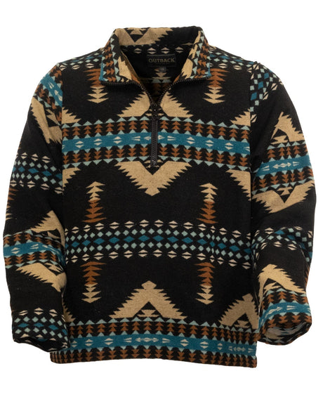 Outback Trading Company Men’s Charlie Henley Black / MD 48736-BLK-MD 789043396690 Sweaters