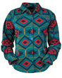 Outback Trading Company Women’s Eleanor Big Shirt Teal / SM 42185-TEL-SM 789043395181 Sweaters