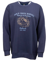 Outback Trading Company Women’s Hold Your Horses Sweatshirt Navy / SM 40337-MDN-SM 789043433241 Sweatshirts