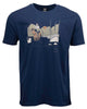 Outback Trading Company Tackle And Spurs Tee Navy / XS 40331-NVY-XS 789043432701 Tee
