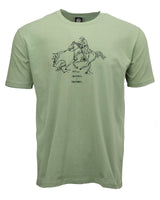 Outback Trading Company Jackalope Jamboree Tee Spring Green / XS 40330-SPG-XS 789043432633 Tee
