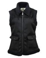 Outback Trading Company Women’s Kimberly Zip Up Vest Black / SM 29876-BLK-SM 789043428001 Vests