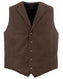 Outback Trading Company Men’s Jessie Canvas Vest Brown / MD 29829-BRN-MD 789043404012 Vests