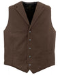 Outback Trading Company Men’s Jessie Canvas Vest Brown / MD 29829-BRN-MD 789043404012 Vests