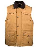 Outback Trading Company Men’s Cattleman Vest Canvas Tan / MD 29746-CVS-MD 789043373424 Vests