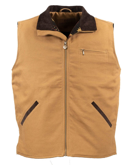 OUTBACK TRADING Gilet Homme Large Neuf Toile Cliffdweller OUTBACK TRADING Gilet Homme Large Neuf Toile Cliffdweller
