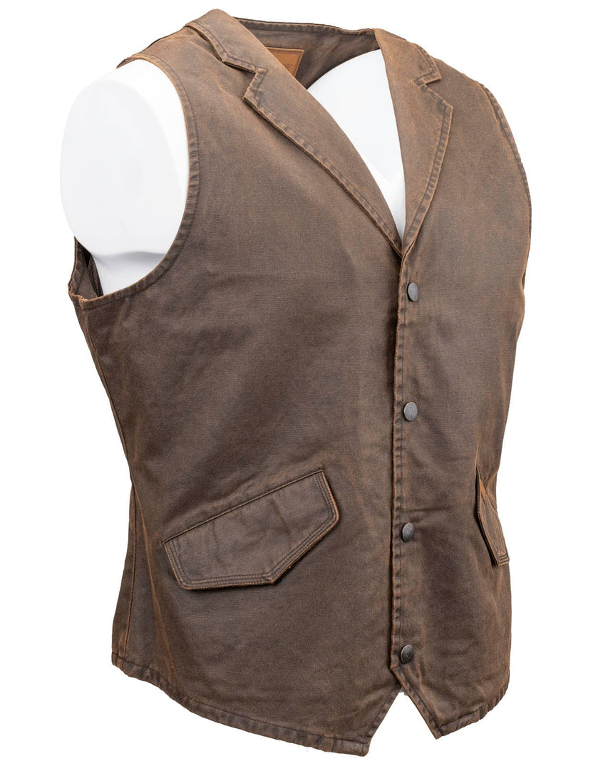 Mens Leather Vests - Outback Trading Company –