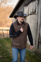 Outback Trading Company Men’s Cattleman Vest Vests