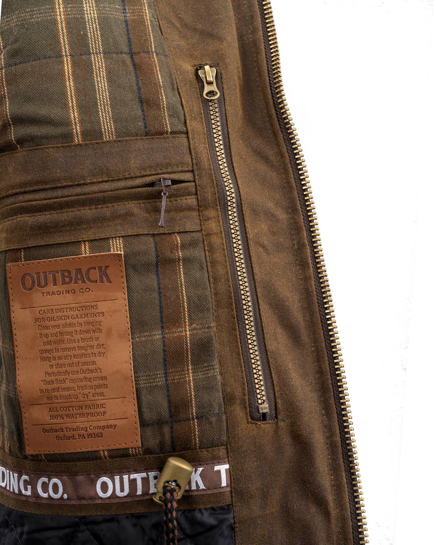 Mens Leather Vests - Outback Trading Company –