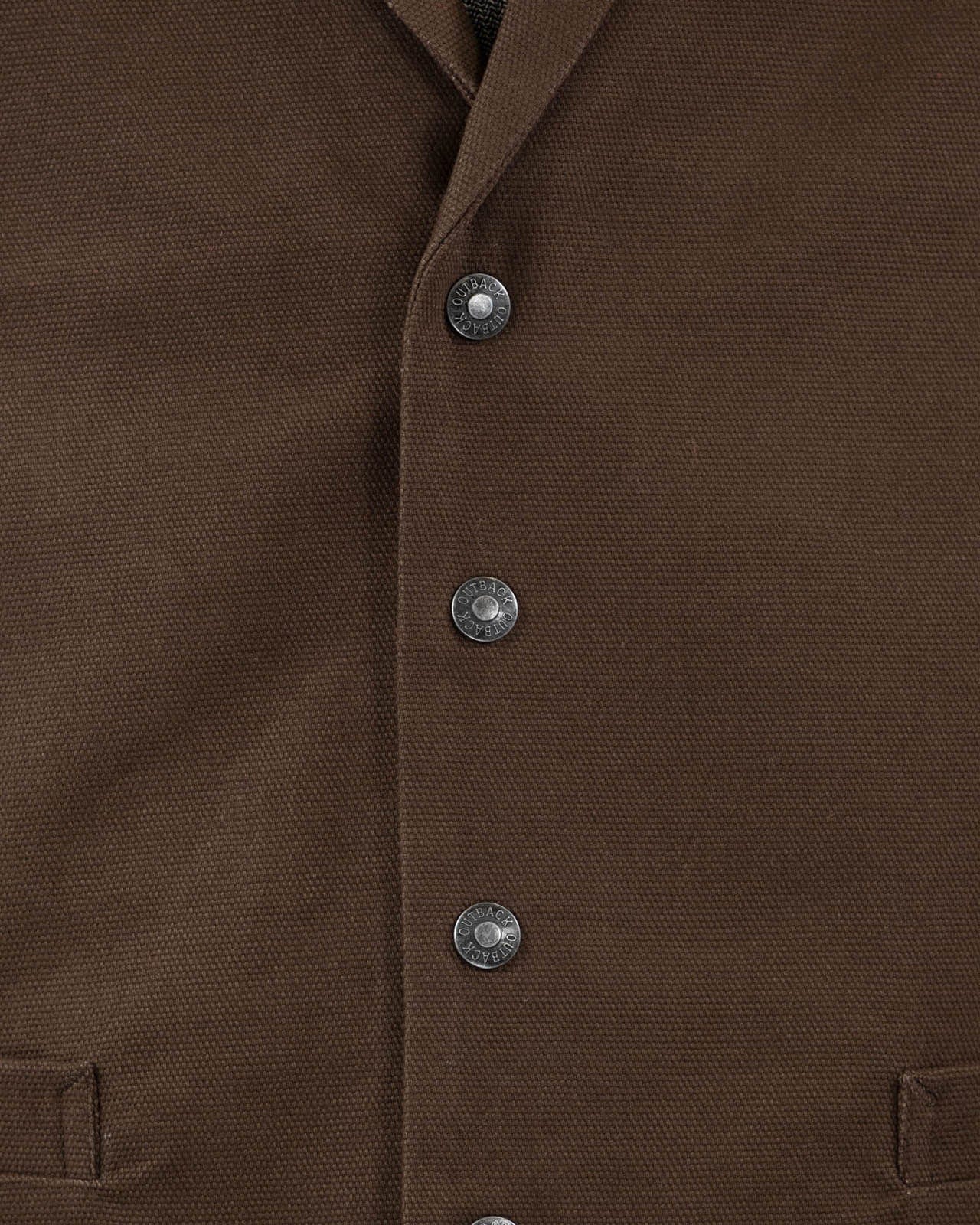 Men's Jessie Canvas Vest – OutbackTrading.com