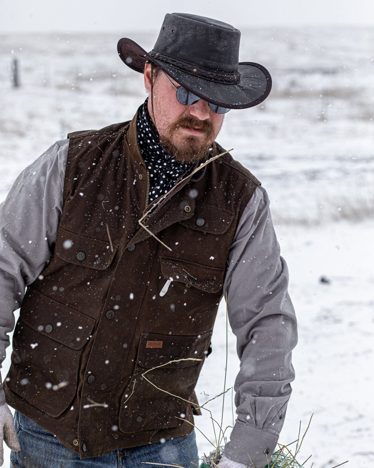 Mens Oilskin Vests - Outback Trading Company – OutbackTrading.com
