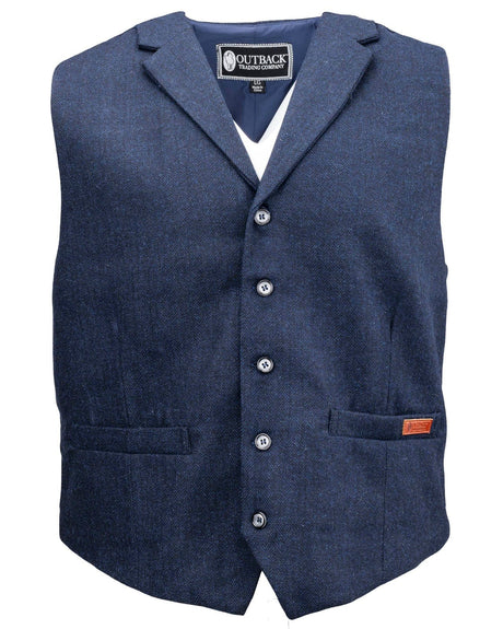 Outback Trading Company Men’s Jessie Vest Navy / MD 29785-NVY-MD 789043382297 Vests