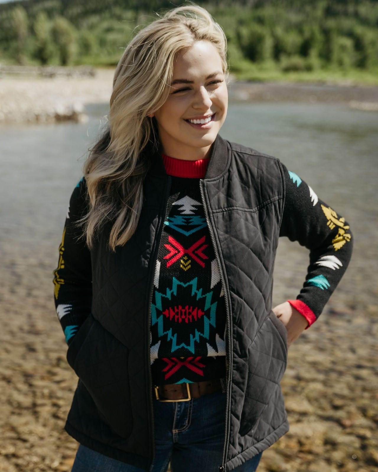 Women's Jen Zip Up Vest – OutbackTrading.com