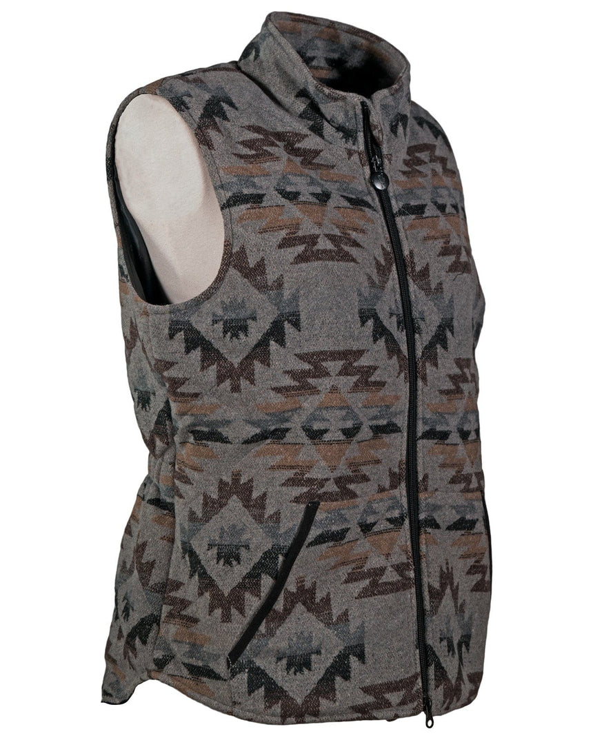Maybelle Vest - Aztec Wool Women - Outback Size XL