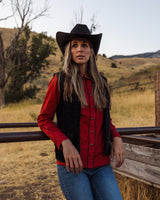 Outback Trading Company Women’s Cattle Brand Shirt