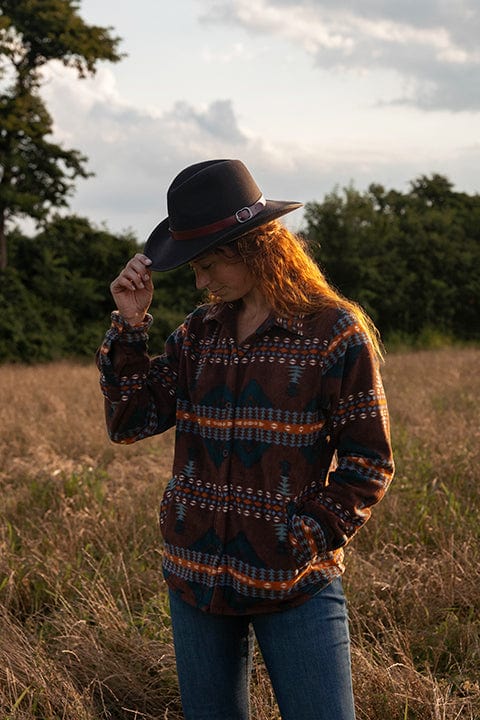 Outback Trading Company Women’s Charlize Big Shirt Fleece