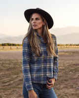 Outback Trading Company Women’s Cotton Plaid Outback Shirt