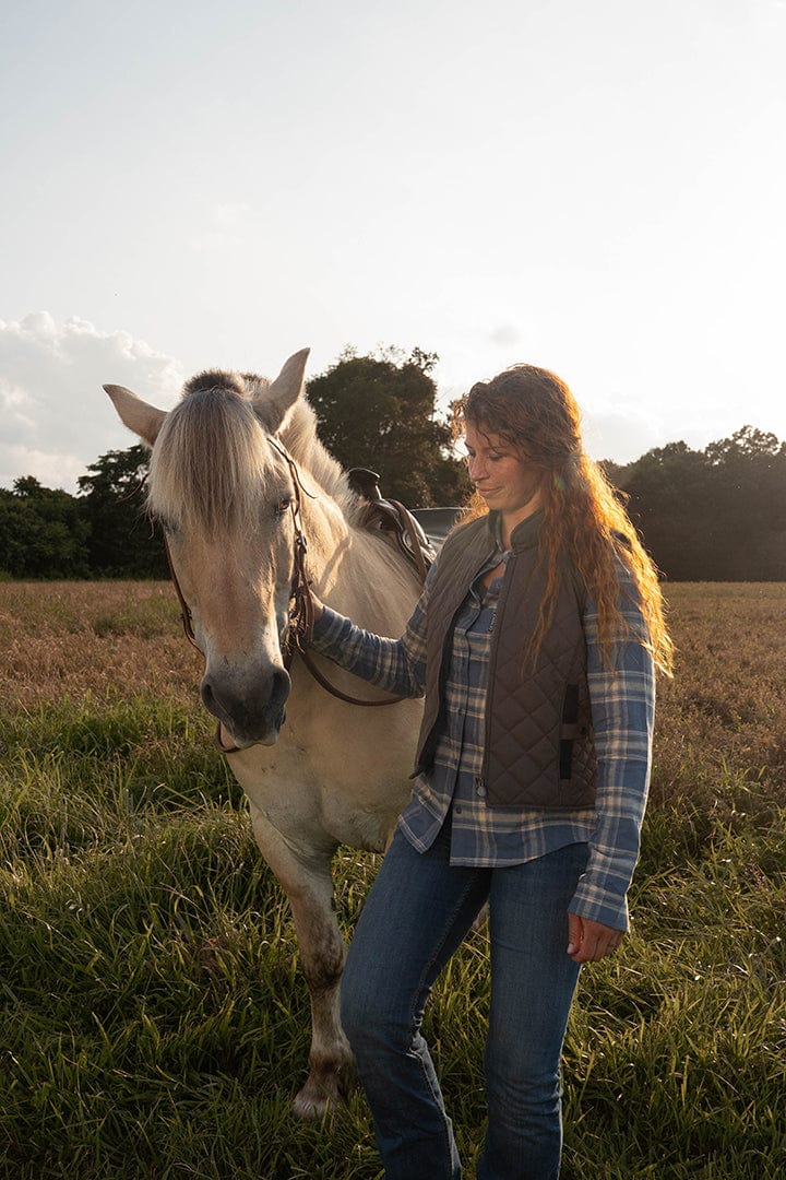 Outback Trading Company Women’s Quilted Riding Vest