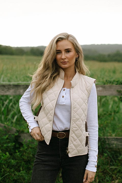Outback Trading Company Women’s Quilted Riding Vest