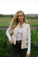 Outback Trading Company Women’s Quilted Riding Vest