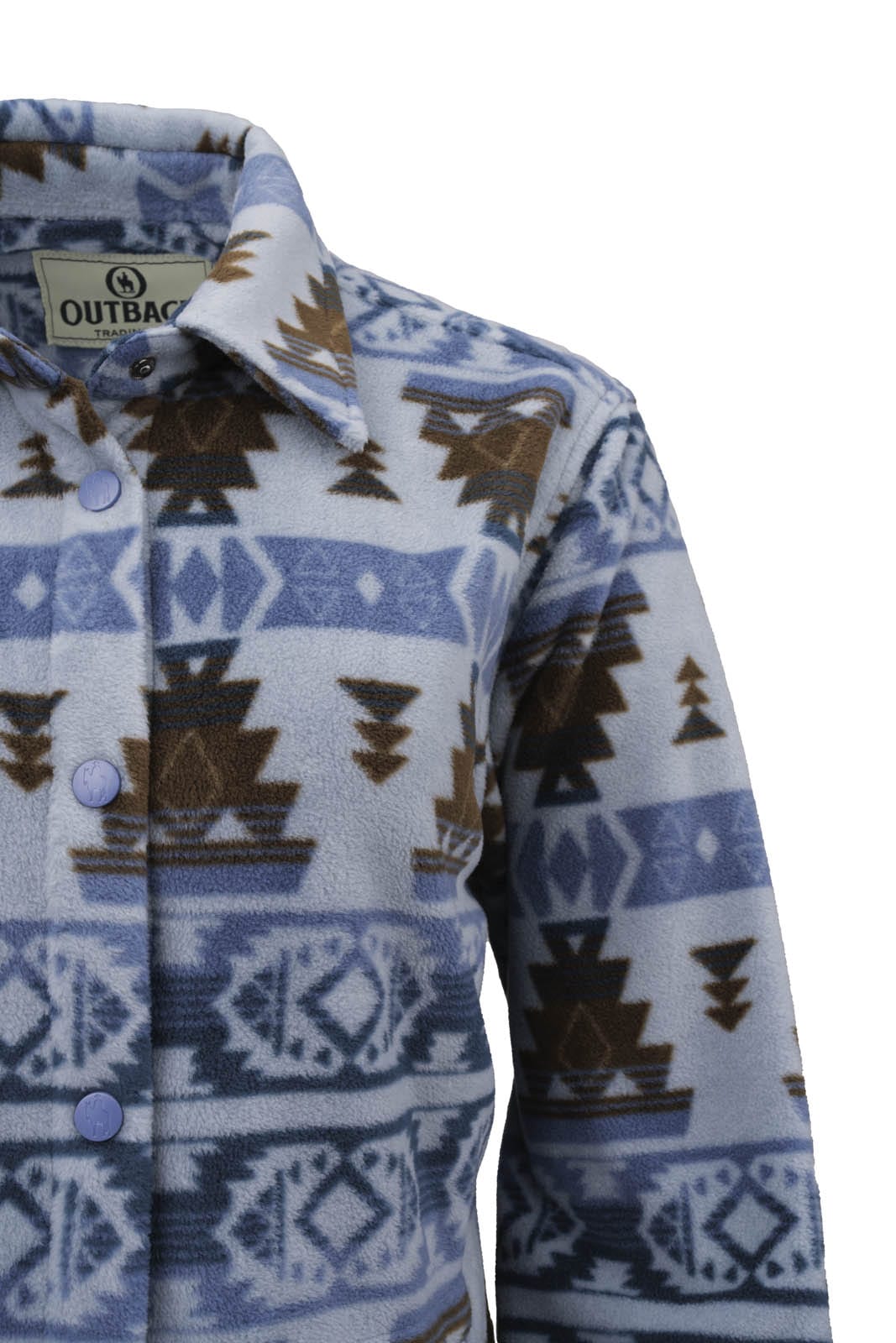 Outback Trading Company Women’s Skyler Fleece Big Shirt