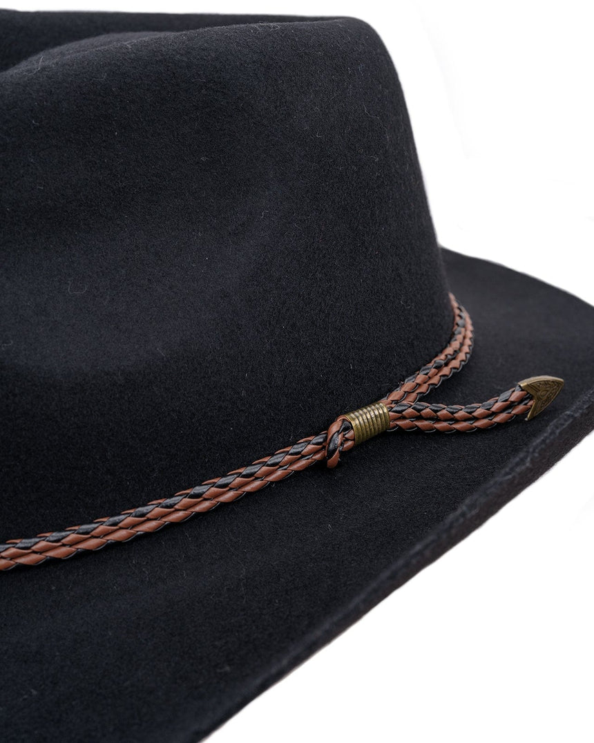 Outback Trading Company Broken Hill Wool Hat Wool Felt Hats