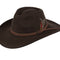 Outback Trading Company Cooper River Wool Hat Brown / SM 1391-BRN-SM 089043138055 Wool Felt Hats
