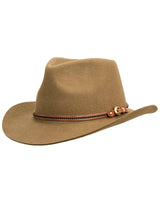 Outback Trading Company Nelson Wool Hat Brown / SM 1156-BRN-SM 789043337631 Wool Felt Hats
