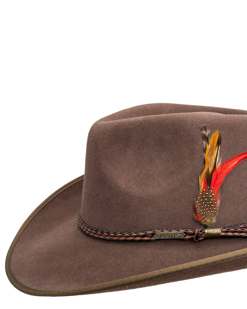 Outback Trading Company Dove Creek Wool Hat Wool Felt Hats
