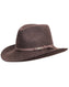 Outback Trading Company Gibson Wool Hat Heather Tan Bark / SM 13212-HTB-SM 789043387636 Wool Felt Hats