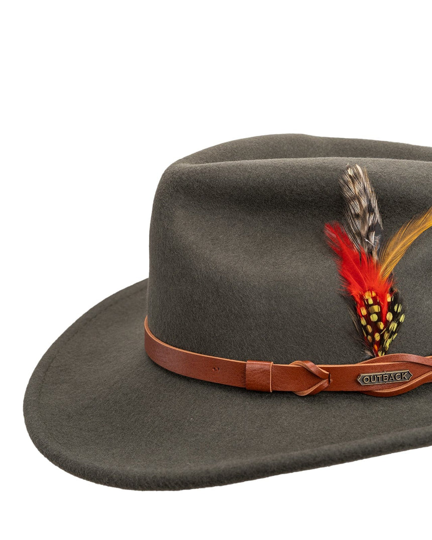 Outback Trading Company Randwick Wool Hat Wool Felt Hats