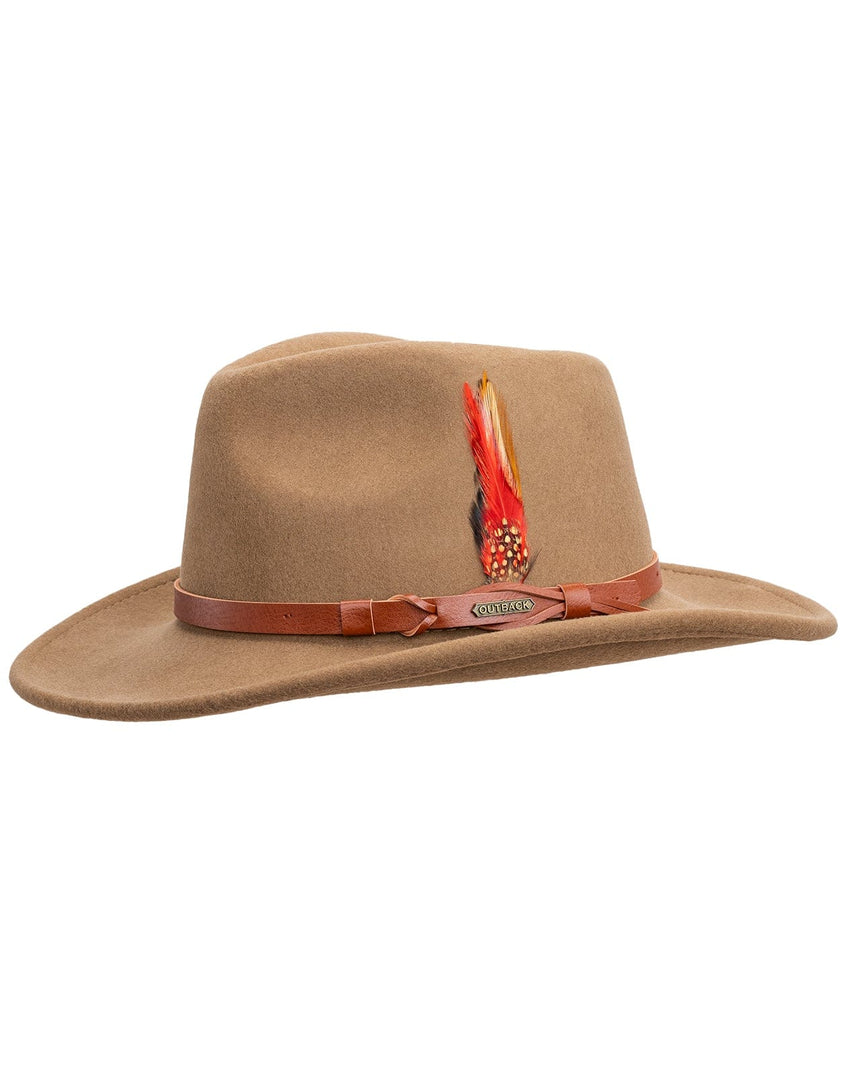 Outback Trading Company Randwick Wool Hat Wool Felt Hats
