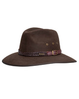 Outback Trading Company South Fork Wool Hat Tan Bark / 678 1106-TBK-678 Wool Felt Hats