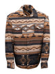 OutbackTrading.com Men's Benson Shirt Jacket - Black/brown Black/brown / SM 29935-BBN-SM 789043439663