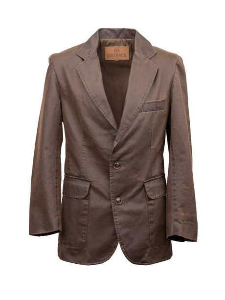 OutbackTrading.com Men's Canyonland Blazer - Brown Brown / 42L 40430T-BRN-42L 789043445695