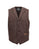 OutbackTrading.com Men's Jessie Vest - Brown Brown / SM 40440-BRN-SM 789043444490
