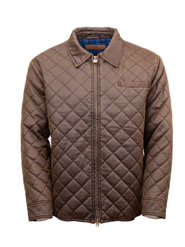 OutbackTrading.com Men's Barrett Jacket - Brown Brown / SM 40433-BRN-SM 789043444315 Coats & Jackets