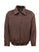 OutbackTrading.com Men's Varsity Jacket - Brown Brown / SM 29929-BRN-SM 789043439489 Coats & Jackets
